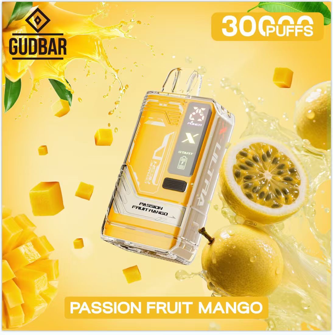 Gudbar X-Ultra 30.000 PUFFS – Passion Fruit Mango