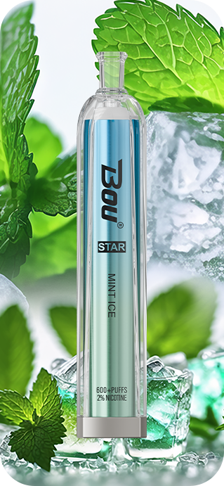 Vaper Desechable Bou Star 600 Puff Mint ice