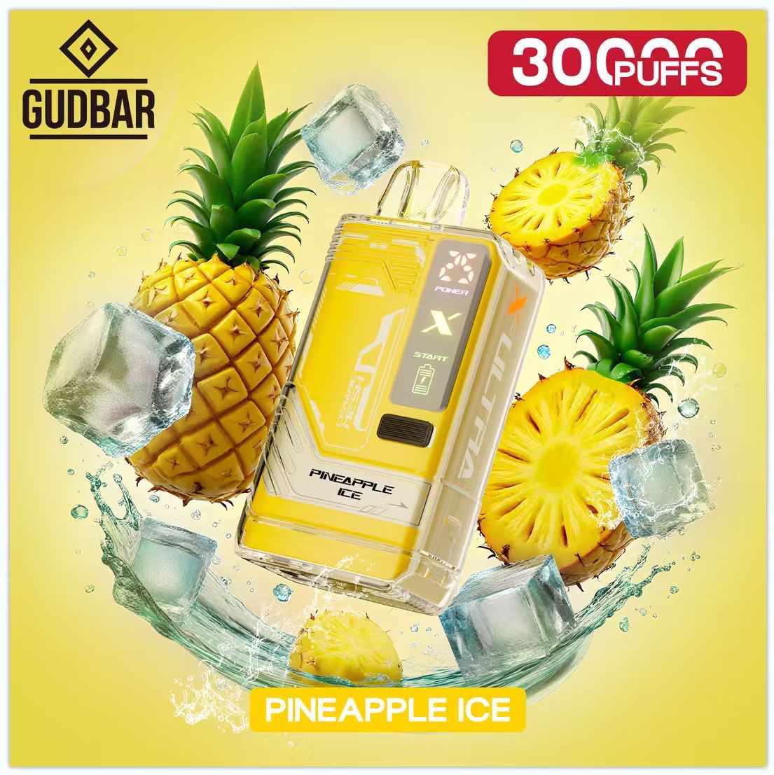 Gudbar X-Ultra 30.000 PUFFS – Pineapple Ice