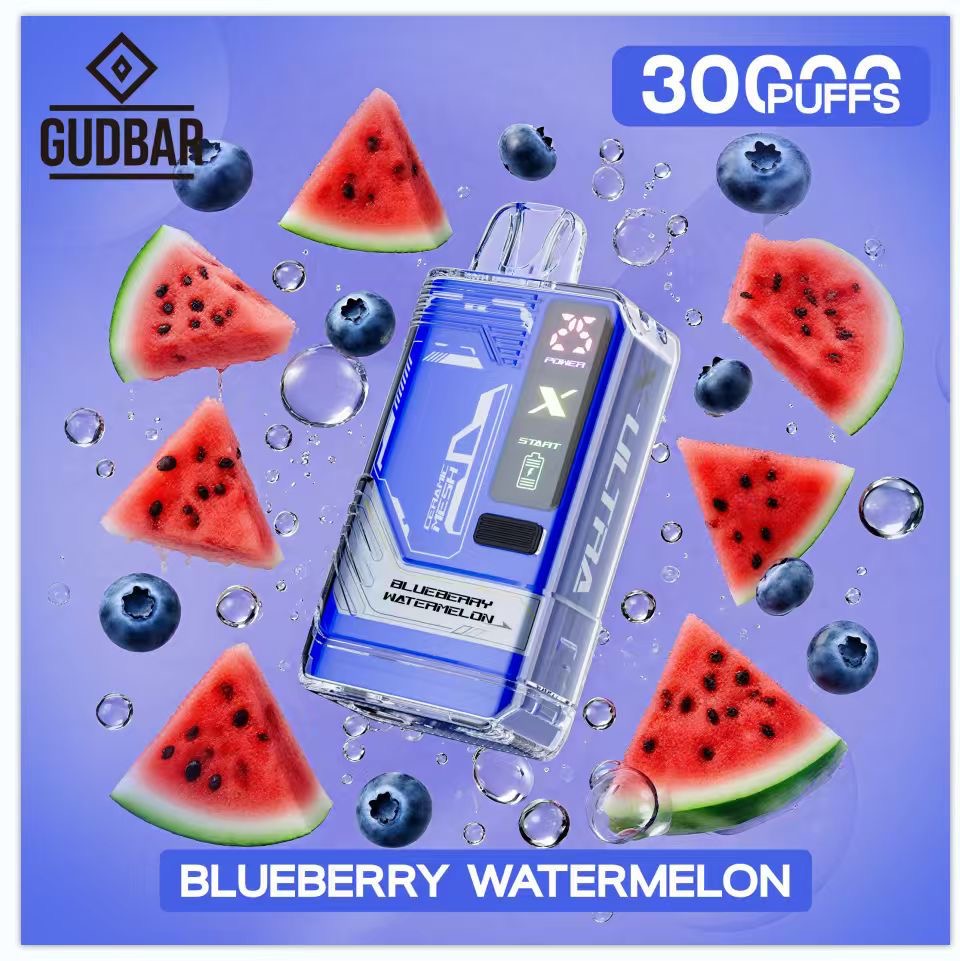 Gudbar X-Ultra 30.000 PUFFS – Blueberry Watermelon
