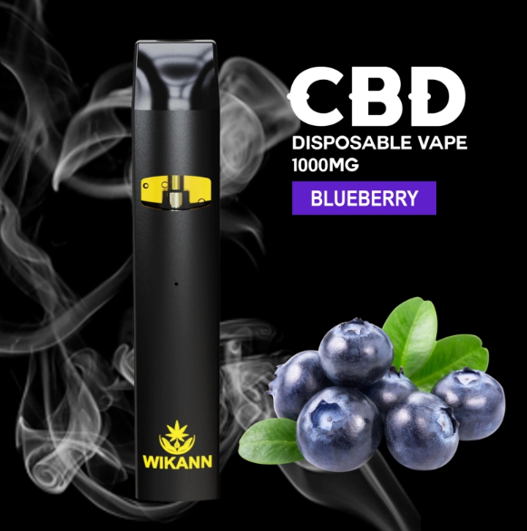 Vapers Desechable CBD de arándanos (50 %)