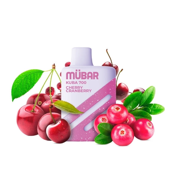 MÜBAR KUBA 700 – Cherry Cranberry 0mg
