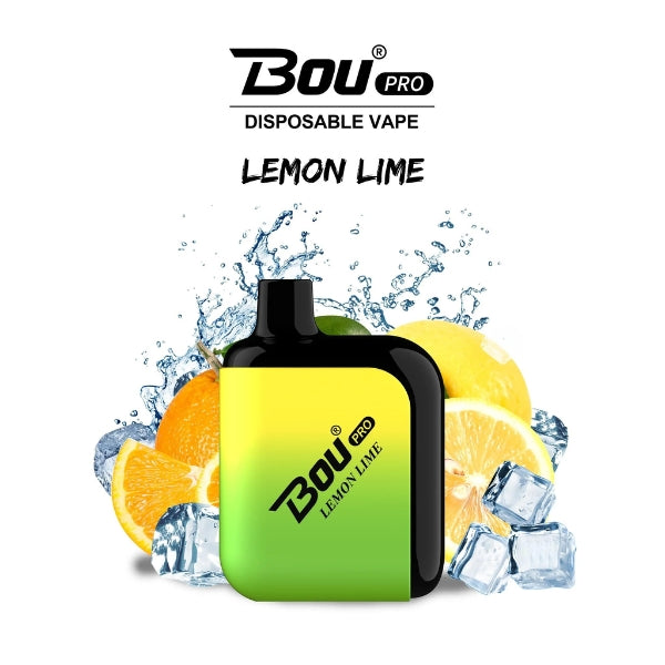 Vaper Desechable Bou Pro 7000 Puffs Lima Limón 🍋