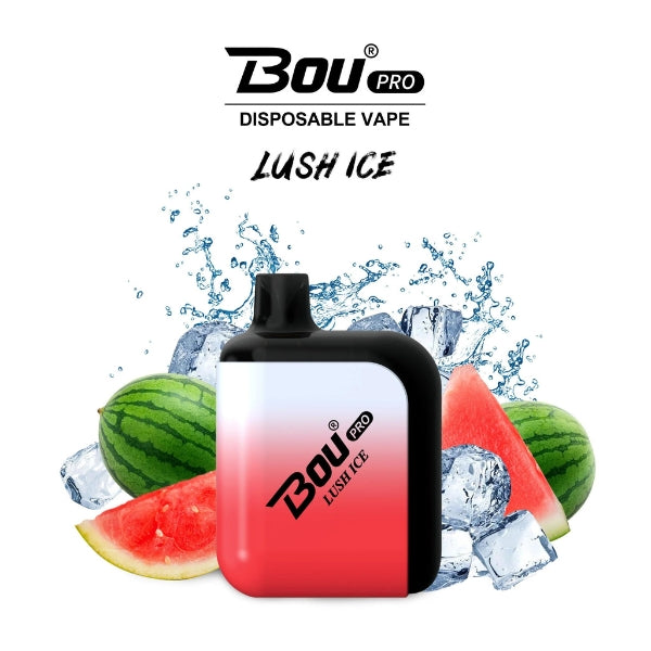Vaper Desechable Bou Pro 7000 Puffs Lush Ice🍉