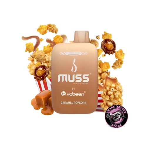Vaper Desechable Muss Cyber Flex 25000 Puffs Caramel Popcorn