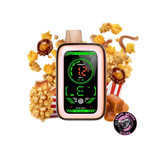 Vaper Desechable Muss Cyber Flex 25000 Puffs Caramel Popcorn 🍬🍿