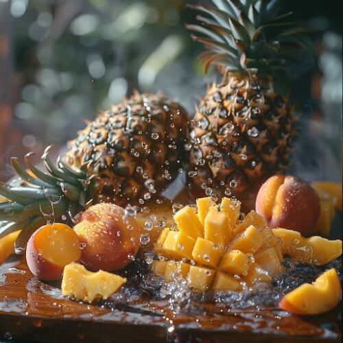 Vaper Desechable Muss Tech 8000 Puffs Pineapple Ice🍍🧊