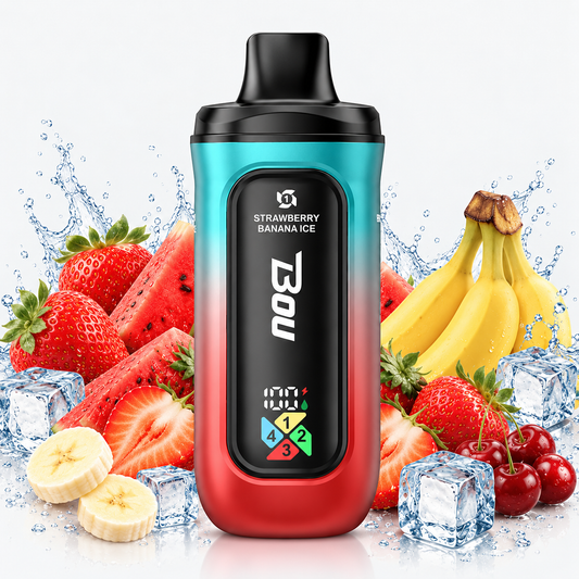 BOU TETRA 4 en 1 200K – Strawberry Banana Ice