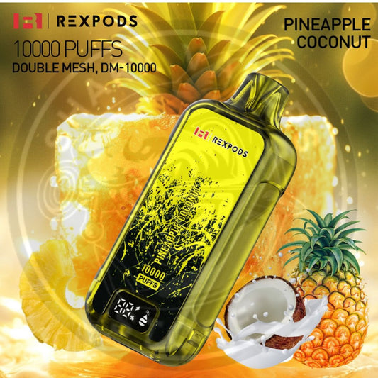 Rexpods Double mesh Pineapple Coconut