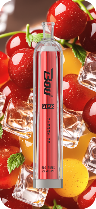 Vaper Desechable Bou Star 600 Cherry ice