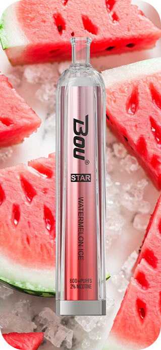 Vaper Desechable Bou star 600 Puff Watermelon ice