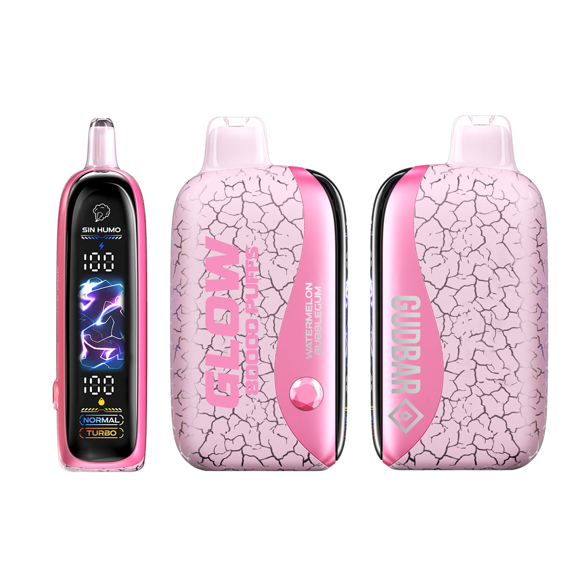 GudBar Glow 80000 Puffs – Watermelon Bubblegum