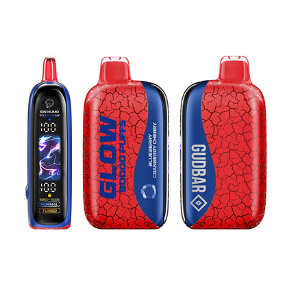 GudBar Glow 80000 Puffs – Blueberry Cranberry Cherry