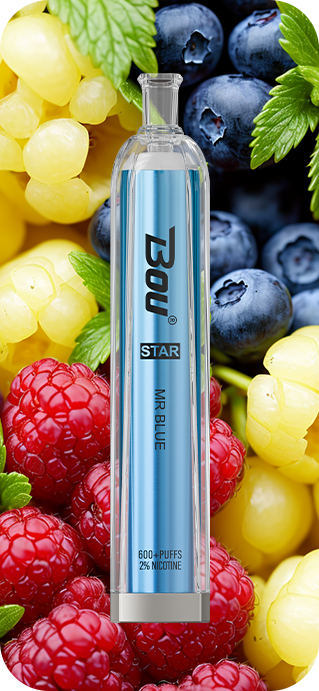 Vaper Desechable Bou star Blueberry ice