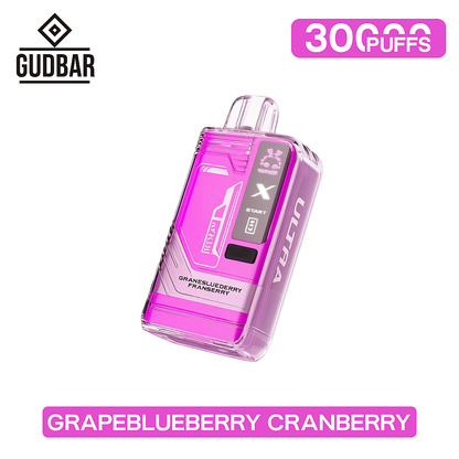 Gudbar X-Ultra 30.000 PUFFS – Grape Blueberry Cranberry