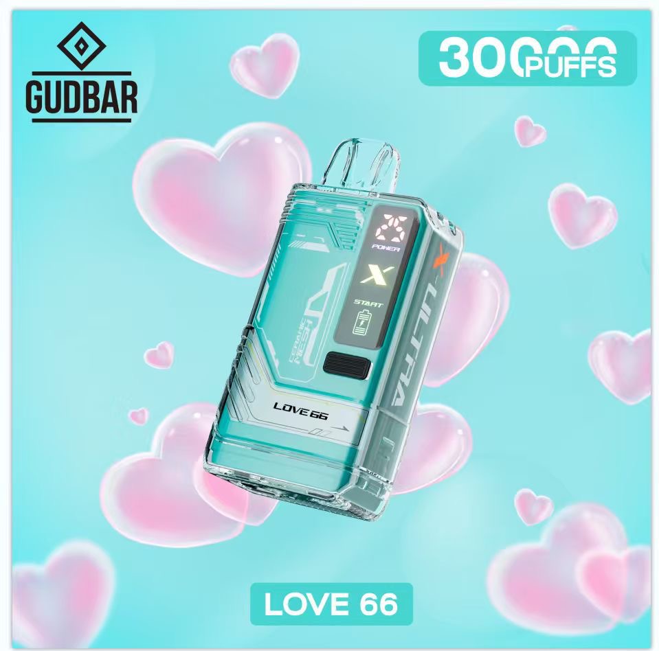 Gudbar X-Ultra 30.000 PUFFS – Love 66