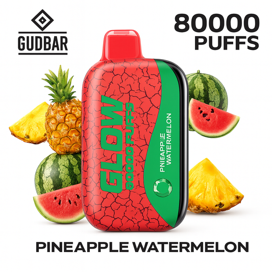 GudBar Glow 80000 Puffs – Pineapple Watermelon