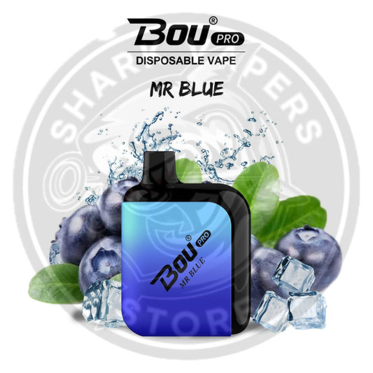 Vaper Desechable Bou Pro 7000 Puffs MR Blue 🫐🧊