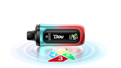 BOU TETRA 4 en 1 200K – Strawberry Kiwi Mix