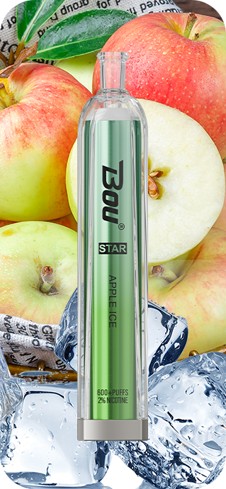 Vaper Desechable Bou star Apple ice