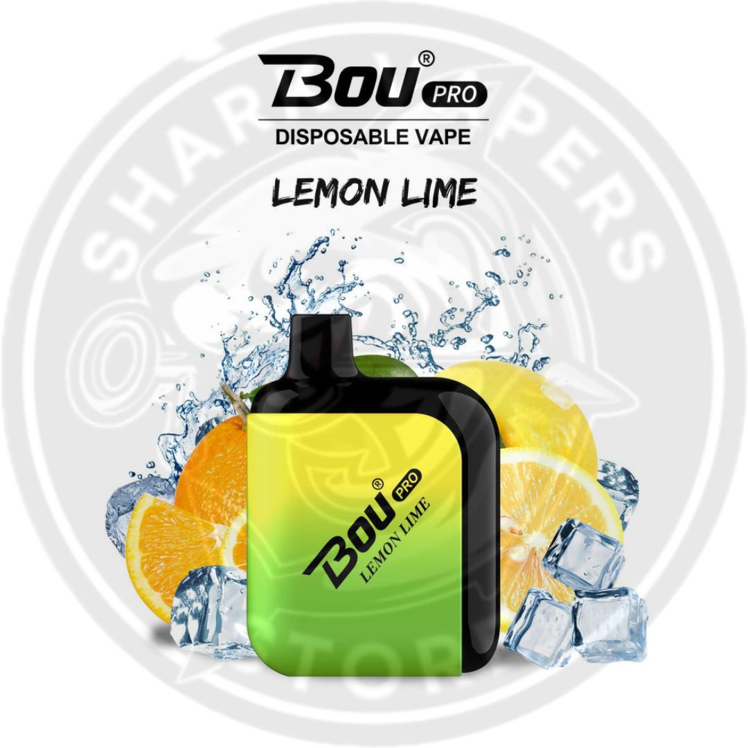 Vaper Desechable Bou Pro 7000 Puffs Lima Limón 🍋