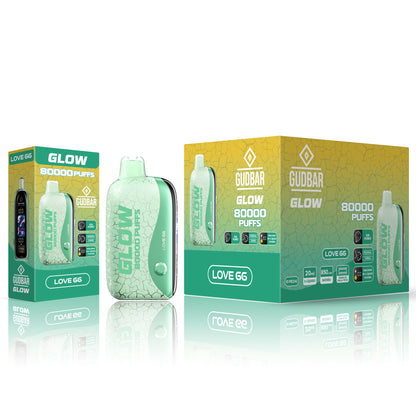 GudBar Glow 80000 Puffs – Love 66