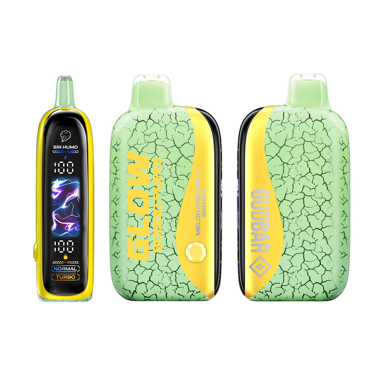 GudBar Glow 80000 Puffs – Melon Pineapple Banana