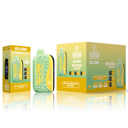 GudBar Glow 80000 Puffs – Melon Pineapple Banana