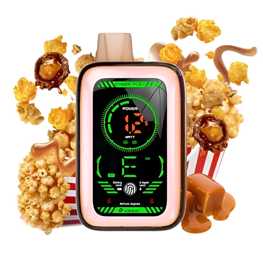 Vaper Desechable Muss Cyber Flex 25000 Puffs Caramel Popcorn 🍬🍿