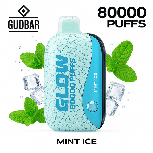 GudBar Glow 80000 Puffs – Mint Ice