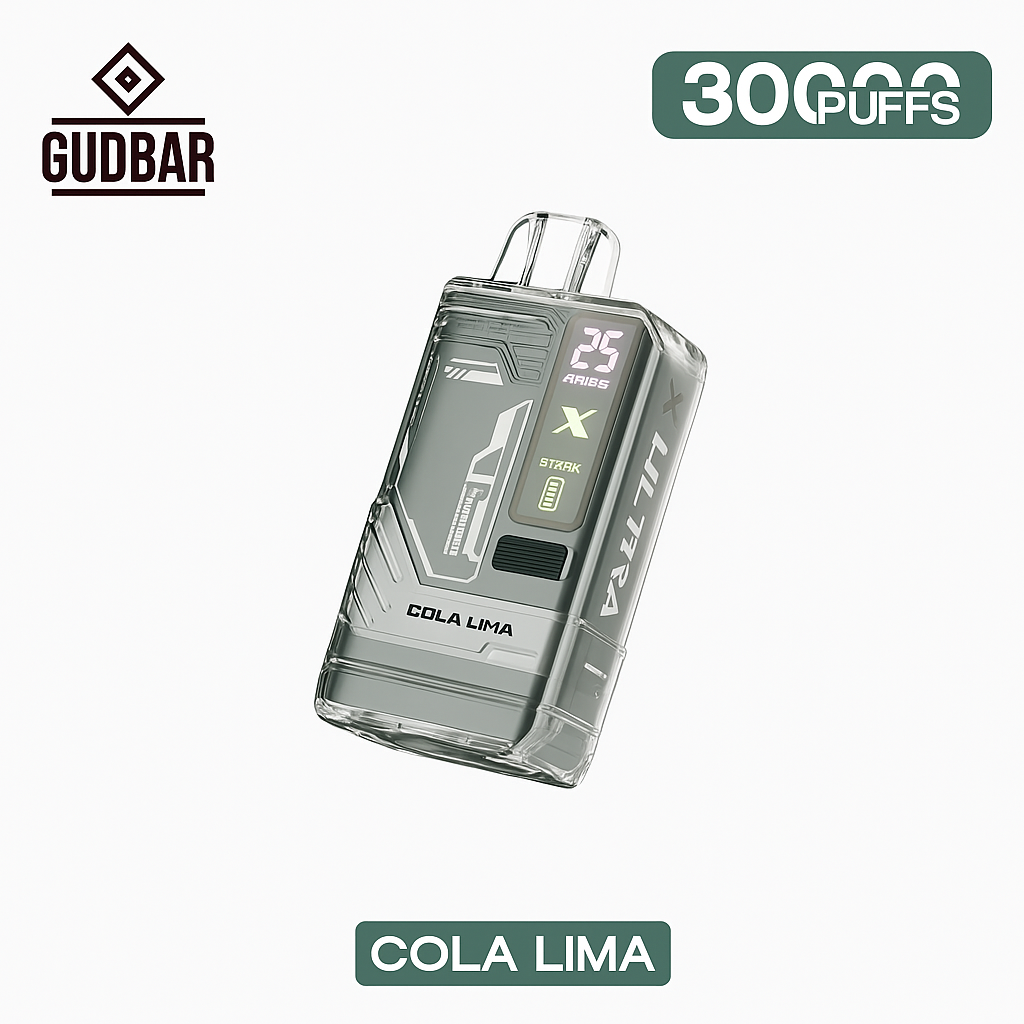 Gudbar X-Ultra 30.000 PUFFS – Cola Lime