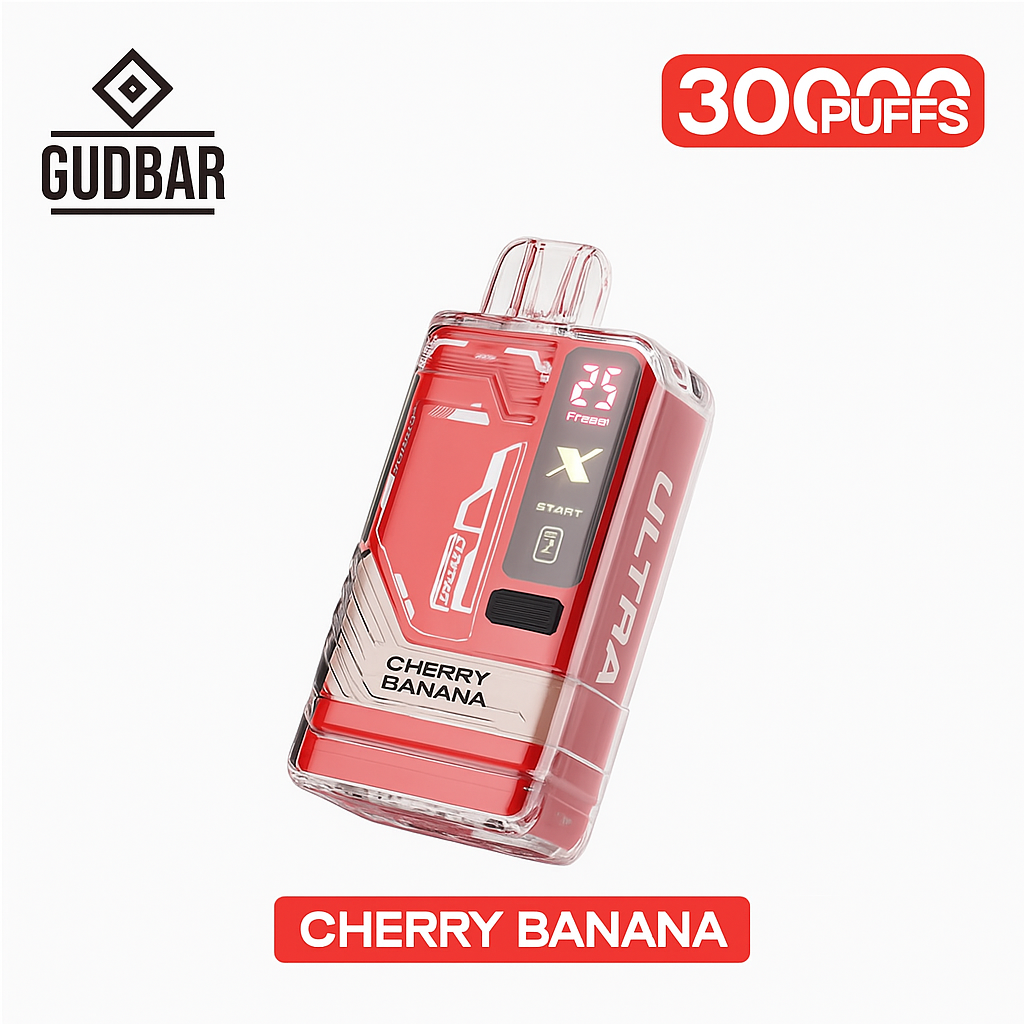 Gudbar X-Ultra 30.000 PUFFS – Cherry Banana