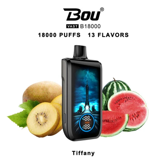 Vaper Desechable  Bou VAST B1800  Tiffany 0%NIC