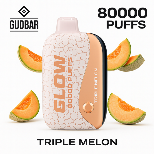 GudBar Glow 80000 Puffs – Triple Melon