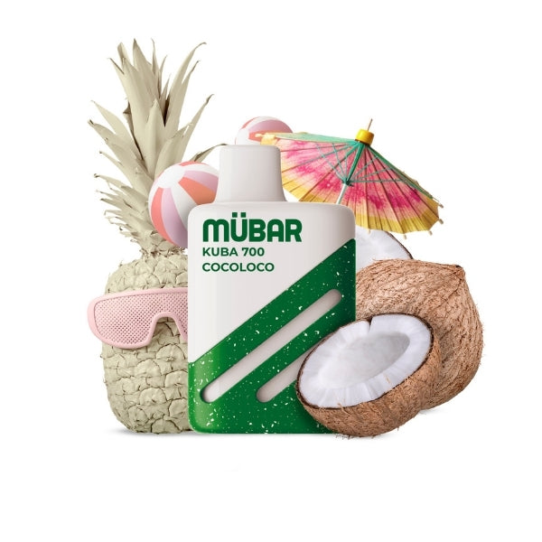 MÜBAR KUBA 700 – Coco Loco 0mg