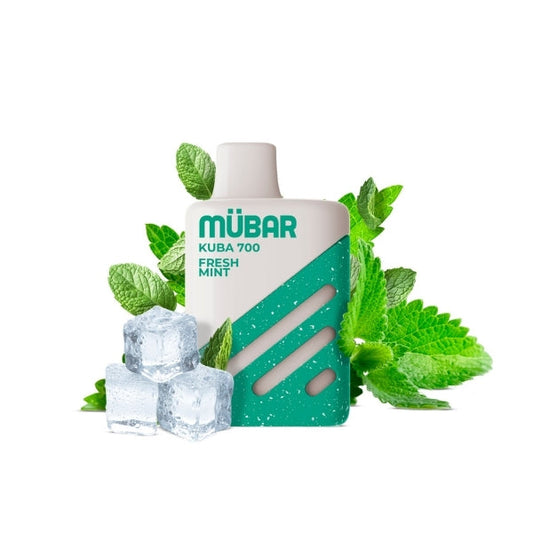 MÜBAR KUBA 700 – Fresh Mint 0mg