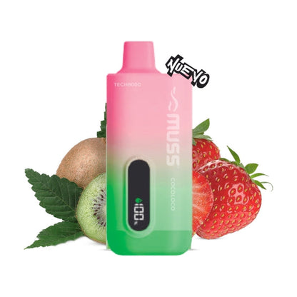 Vaper Desechable Muss Tech 8000 Puffs Strawberry Kiwi 🍓🥝