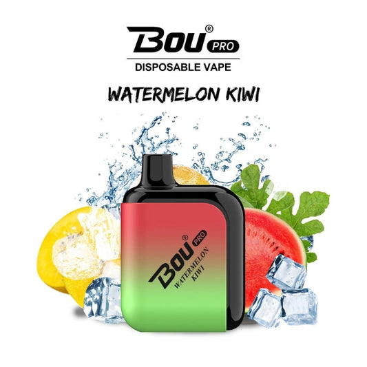 Vaper Desechable Bou Pro 7000 Puffs Watermelon Kiwi🍉🥝