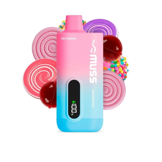 Vaper Desechable Muss Tech 8000 Puffs Chupachu 🍭