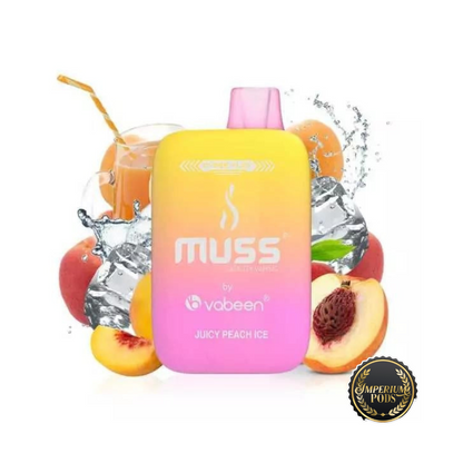 Vaper Desechable Muss Cyber Flex Juice Peach Ice 25.000 caladas