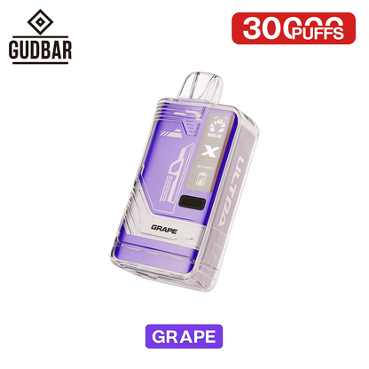 Gudbar X-Ultra 30.000 PUFFS – Grape Ice