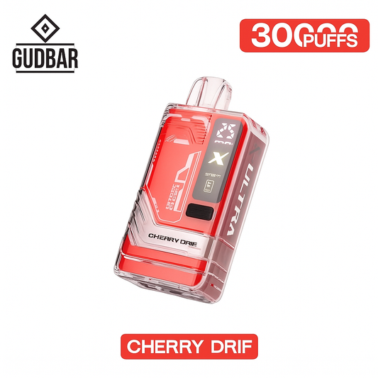 Gudbar X-Ultra 30.000 PUFFS – Cherry Drif