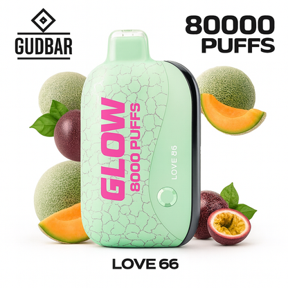 GudBar Glow 80000 Puffs – Love 66