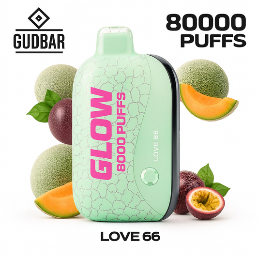 GudBar Glow 80000 Puffs – Love 66