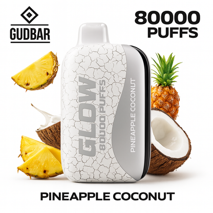 GudBar Glow 80000 Puffs – Pineapple Coconut