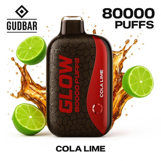 GudBar Glow 80000 Puffs – Cola Lime