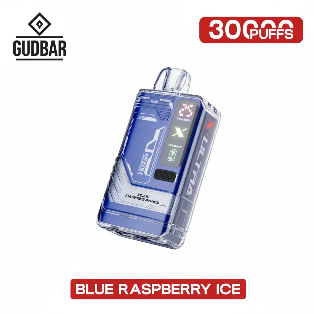 Gudbar X-Ultra 30.000 PUFFS – Blue Raspberry
