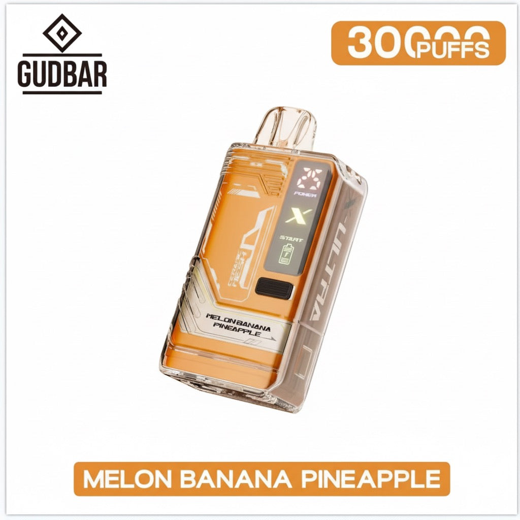 Gudbar X-Ultra 30.000 PUFFS – Melon Banana Pineapple