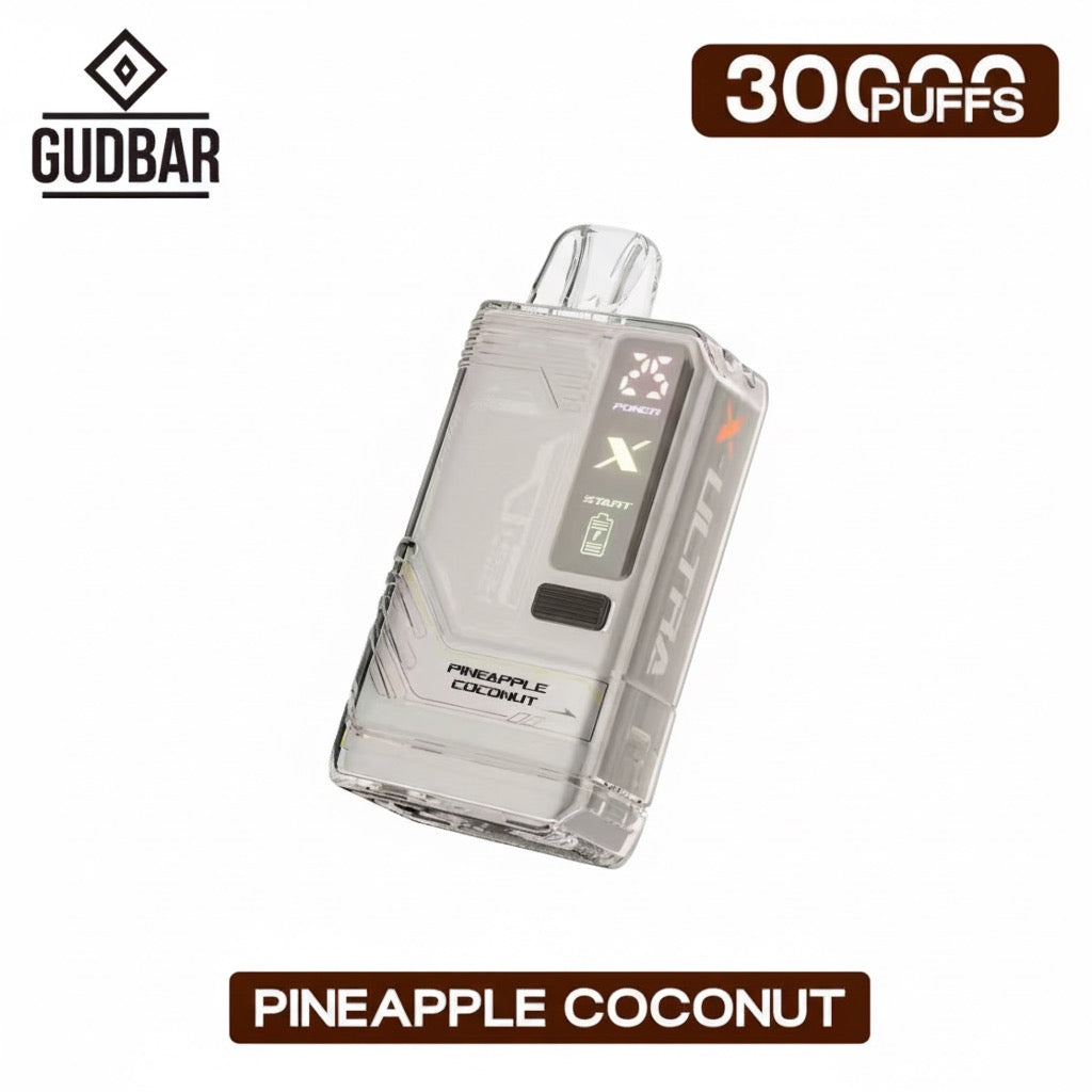 Gudbar X-Ultra 30.000 PUFFS – Pineapple Coconut