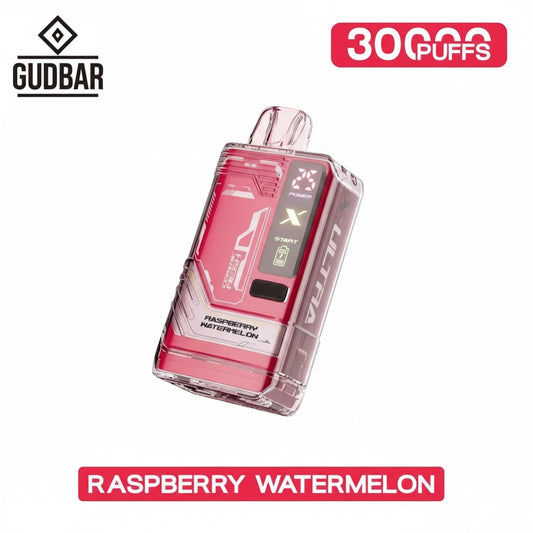 Gudbar X-Ultra 30.000 PUFFS – Raspberry Watermelon